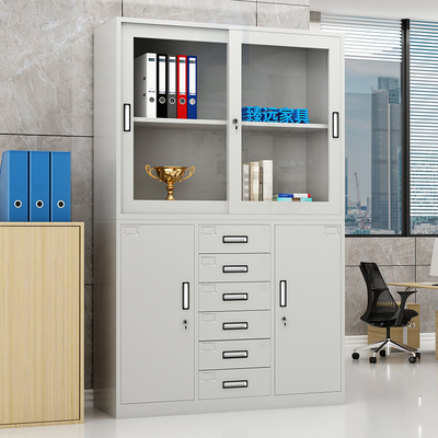 臻远办公室五门更衣柜健身房宿舍员工柜教室办公储物柜铁皮文件柜