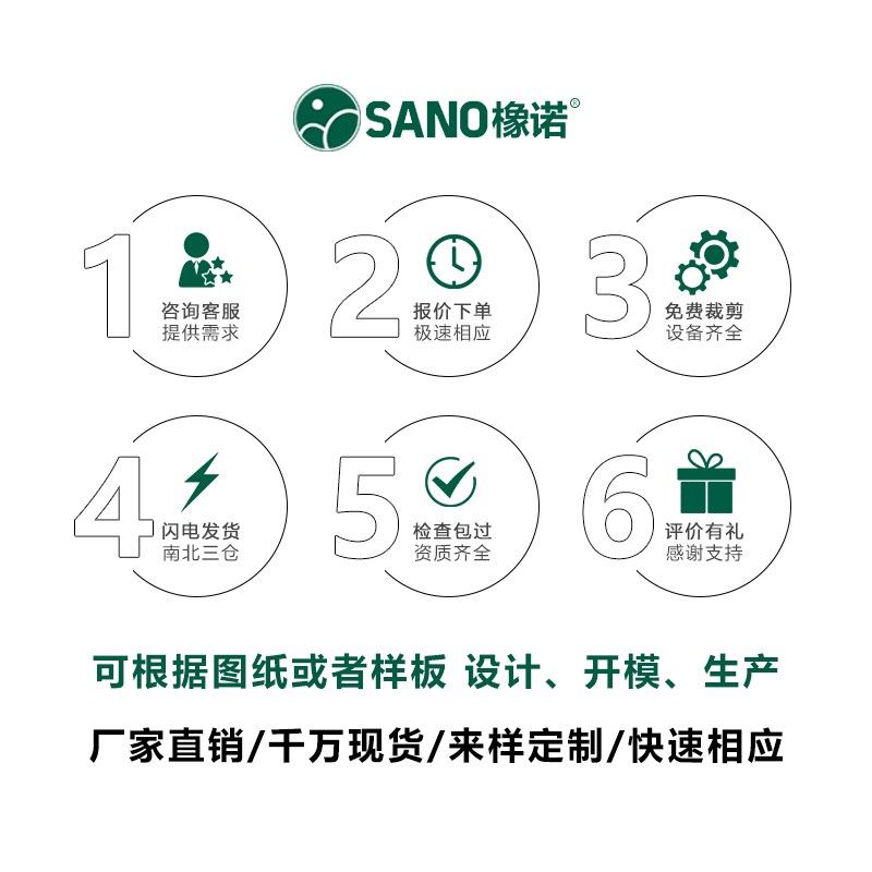 橡诺阻燃橡胶板耐高温加厚绝缘地垫板防火胶皮垫子耐火耐热胶垫片
