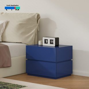 LIM界限意式极简储物床头柜北欧简约现代床边柜卧室组合柜烤漆柜Z