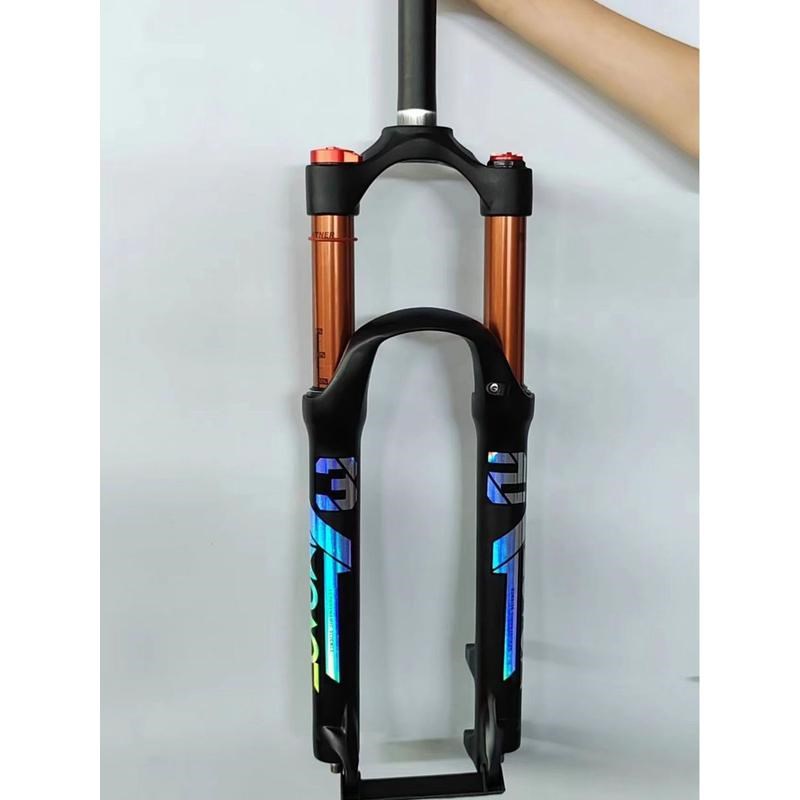 抢山地自行车前叉26 27.5 29寸E减震避震直管单车气叉镁合金气压