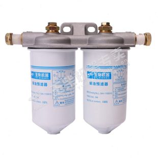 644柴滤总成玉柴发动机压路机装 载机柴油格船发电机0712柴滤总成