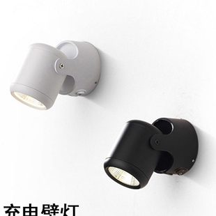 充电款壁灯免接线卧室床头儿童房主卧网红装饰画电视背景墙免布线