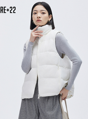 【烈儿宝贝直播间】女士马甲韩版背心坎肩轻薄羽绒服外套90白鸭绒