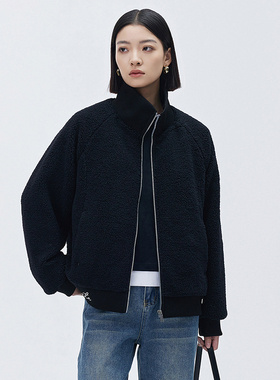 【烈儿宝贝直播间】立领夹克短款90白鸭绒羽绒服女冬外套时髦女装