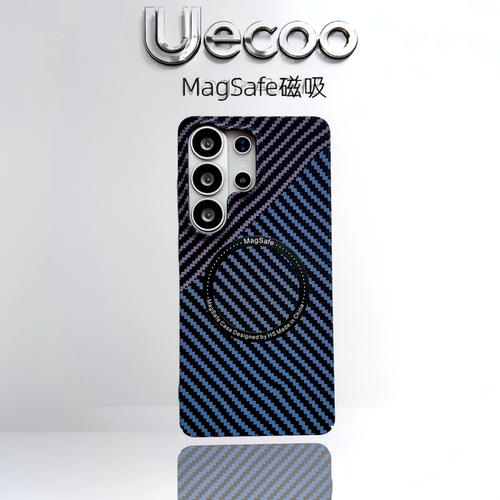 【Uecoo原创家】高级编织感适用于三星S23Ultra手机壳s25三星S25U保护套全包超薄外置磁吸三星S26U保护壳S24U