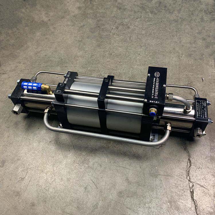 厂家双驱动双作用增压机DTF-D不锈钢双缸大流量气动气体增压泵