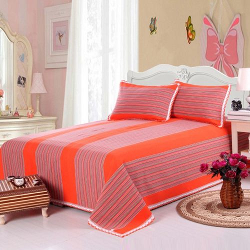 老粗布床单单件棉麻亚麻加厚人.m床单人被单夏季棉布