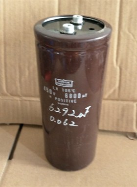 黑金刚 450V6800UF 75*190 LX系 变频器逆变器电梯启动电容