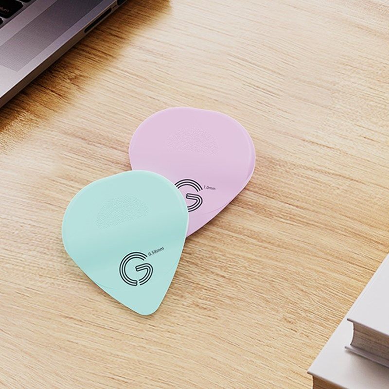 GIMI发光吉他拨片炫酷指弹弹唱防滑扫弦弹片民谣电吉他贝斯拨片