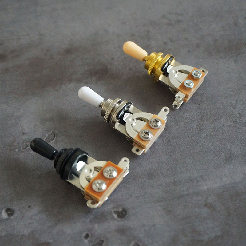 LP三档开关 电吉他贝斯音色挡转换拨档位器摇头拾音器3段切换配件