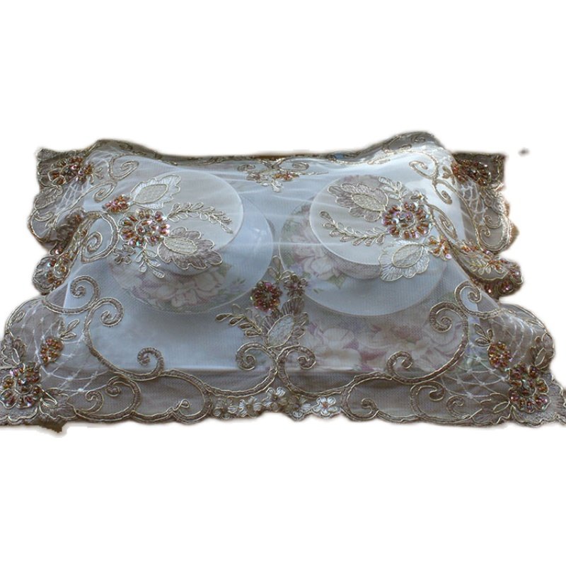 白色欧式现代蕾丝茶具茶盘杯子床头柜茶几多用防尘盖巾家纺小,居家布艺,桌布,淘宝优惠券,粉丝福利购,淘宝优惠卷