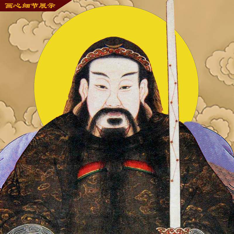 三山九候万法祖师神像六丁六甲坛图茅山祖师爷五显华光大帝像,家居饰品,国画,淘宝优惠券,粉丝福利购,淘宝优惠卷