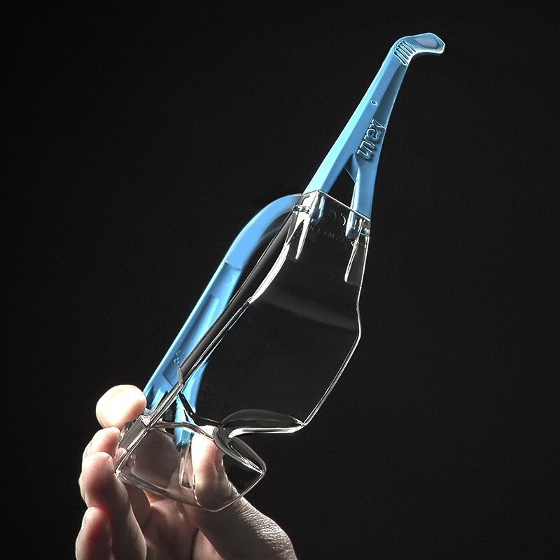 UVEX护目镜男女防花粉工业实验室劳保防飞溅防灰尘防冲击防护眼镜