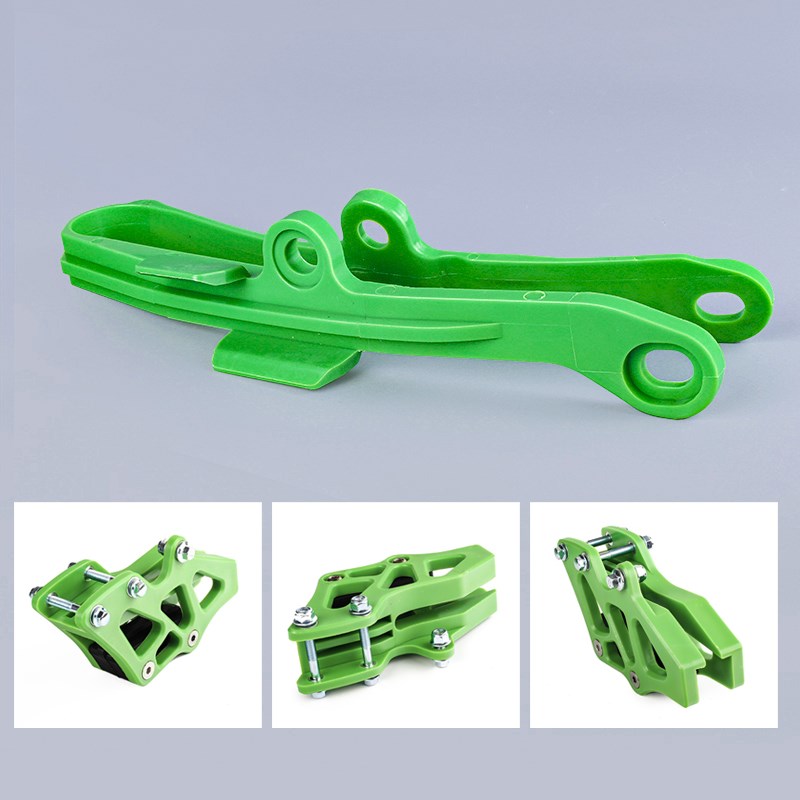 适用川崎越野摩托车KX 250F 450F平叉胶链条胶导链器链拖