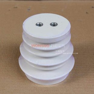 ZN28 12KV户内真空断路器10KV支柱绝缘子高125mm下M16上M10白色