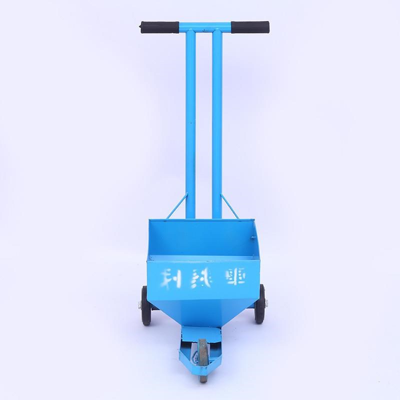 道路画线b车石灰粉工地施工撒灰器撒灰线工具地面画线车画线器