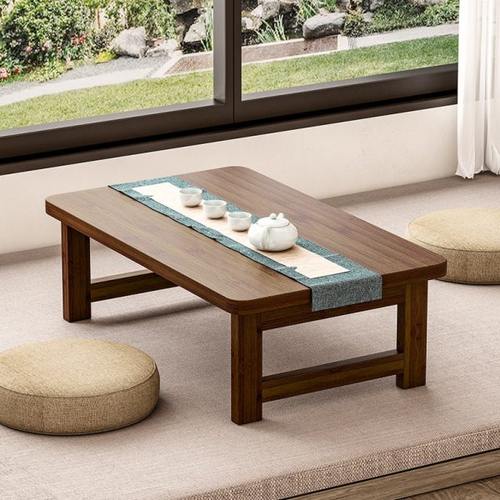 日式家用实木可折叠飘窗炕桌茶桌榻榻米茶几桌子学习桌简约小桌子