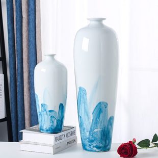 禅意水墨山水玄关摆件客厅办公室家居软装 新中式 饰工艺品乔迁新居