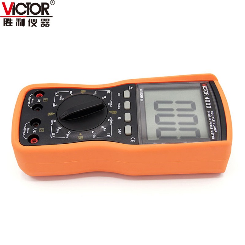 VC00M/VC100三钳相位伏安表三相相序检测仪相位表VC00VC0