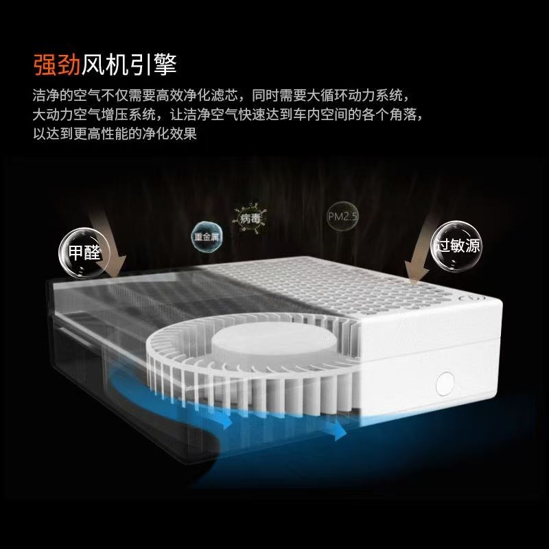 远大车载肺保FC车用空气净化器除异味除PM雾霾花粉尘汽车氧吧