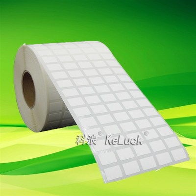 易碎标签纸保修贴防拆撕毁无效干胶条码打印纸5*小尺寸卷标