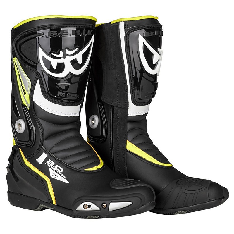 意大利BERIK大眼摩托机车竞技骑行防摔公路四季骑鞋赛道靴女