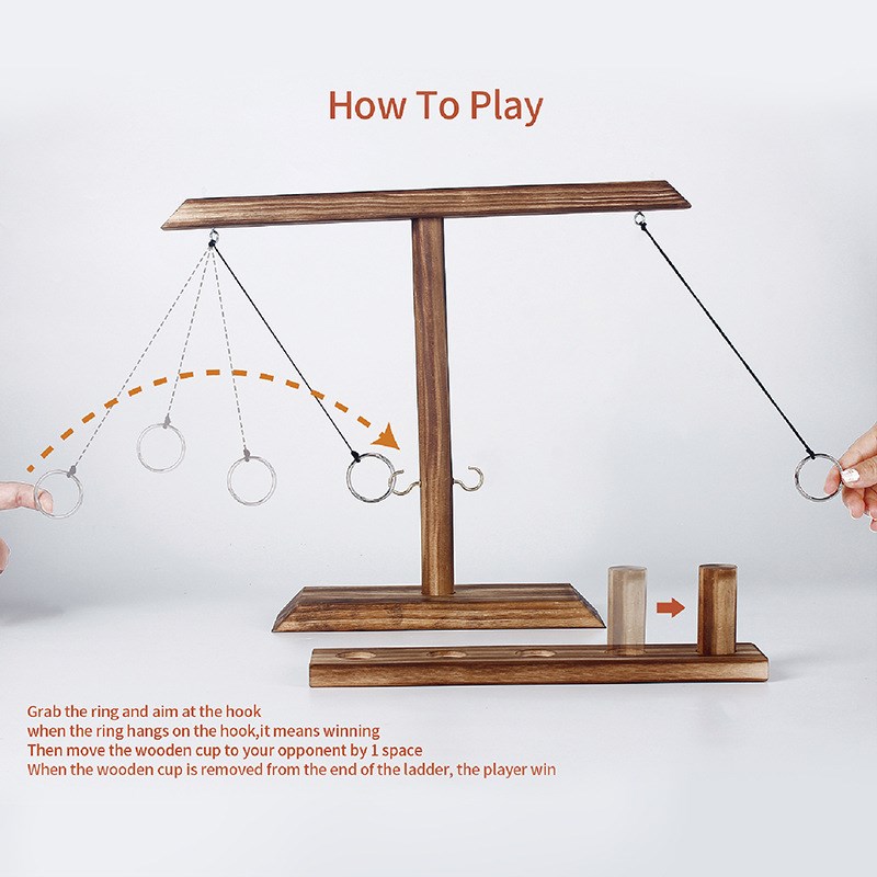 Ring Toss Gamxes钩环投掷射击梯游戏酒吧喝酒玩具