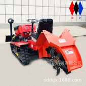 田园除草管理机座驾式 35马力履带式 旋耕机25马力小型柴油微耕机