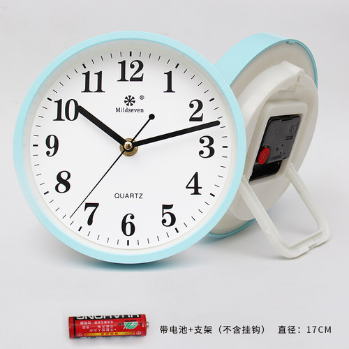 个性台式桌摆桌面座钟表挂钟客厅时尚挂表时钟家用时钟挂墙上