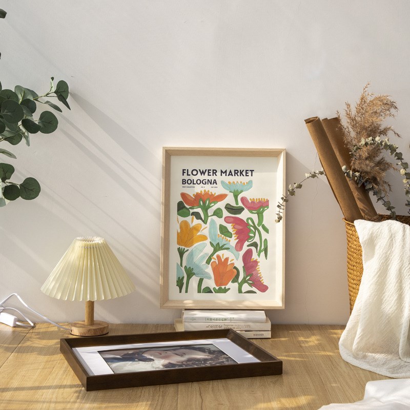 实木画框装裱外框照片框 A4 4K 20寸国画油画壁挂画框挂墙相框