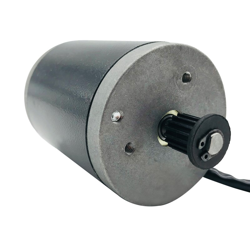 V100W高速电机伏100W电动车电机马达直流小电机2V0W同步带