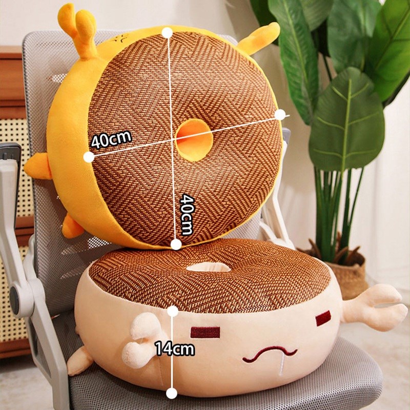 夏季儿童吃饭座椅子增高坐垫宝宝餐椅加厚凉垫子加高座垫地上看书