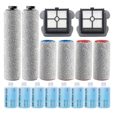 石头智能滚刷洗地过网长短滚筒刷洁液洗剂