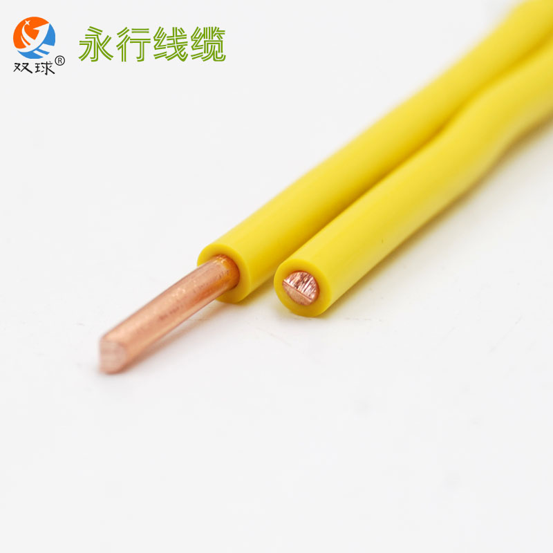 永行电线电缆 阻燃 B平方家装铜芯线 单股单芯硬线米
