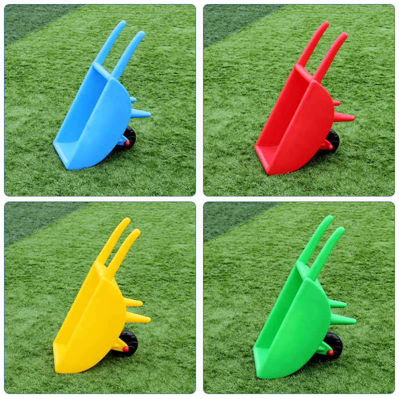 幼儿园小推车感统训练独轮小推车独轮手推车儿童翻斗车独轮车