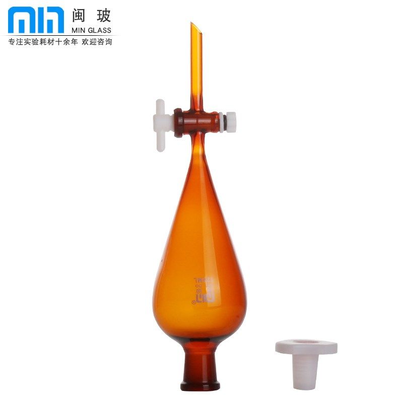 闽玻 梨型分液漏斗四氟活塞漏斗 化学实验室滴液分液漏斗,办公设备/耗材/相关服务,其它,淘宝优惠券,粉丝福利购,淘宝优惠卷