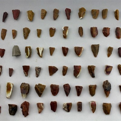 打制玛瑙石核史前文化刮削器红山文明科普教学研学教具标本细石器