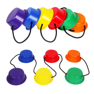 感统训练器材一步一石平衡高跷幼儿园塑料树桩儿童早教梅桩