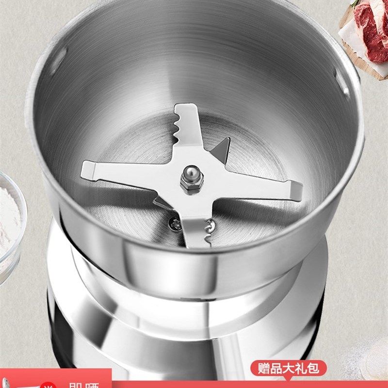 家用小型玉米小麦磨面机磨粉打粉机超细五谷研大容量