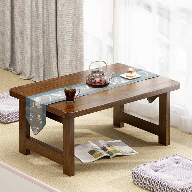 炕桌床上桌吃饭桌可折叠桌餐桌家用卧室电脑桌懒人小桌子学习