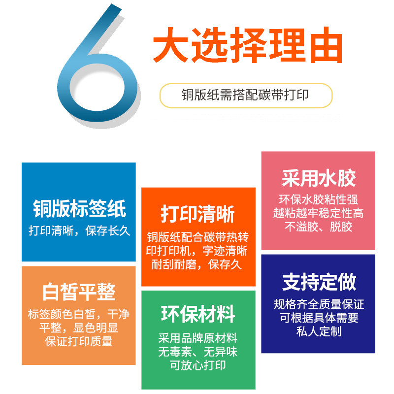 9*条码纸铜版干胶标签白色打印贴纸******2*5