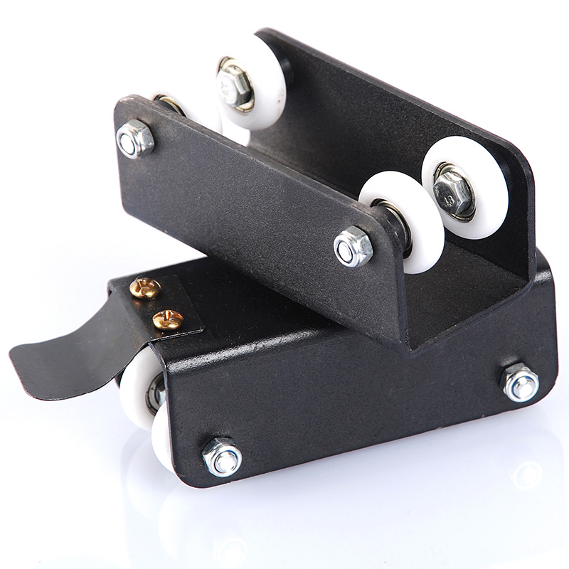 天花路轨附件:双滑轮接轨道 吊臂吊灯 打顶灯 演播室摄影棚用