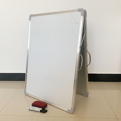 写字白板中介双面房源展板可擦写驻守板人字板手写移动携带黑板笔