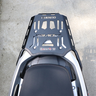 适用于踏板车大阳DV1后货架 DV3尾箱架VRC1衣架尾翼改装