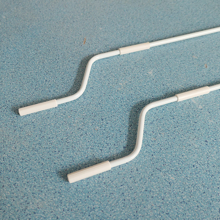 电动车库卷帘门手摇杆把 卷闸门管状电机摇杆 通用型直头弯勾