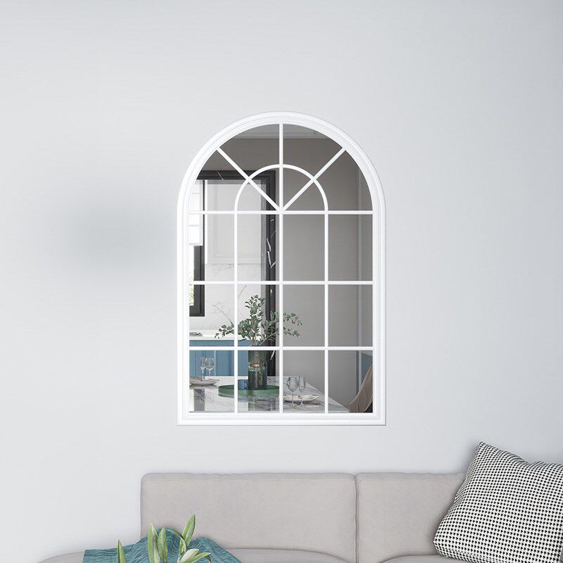 假户装饰镜子餐客厅壁饰铁艺挂件背景装饰墙壁挂饰创意