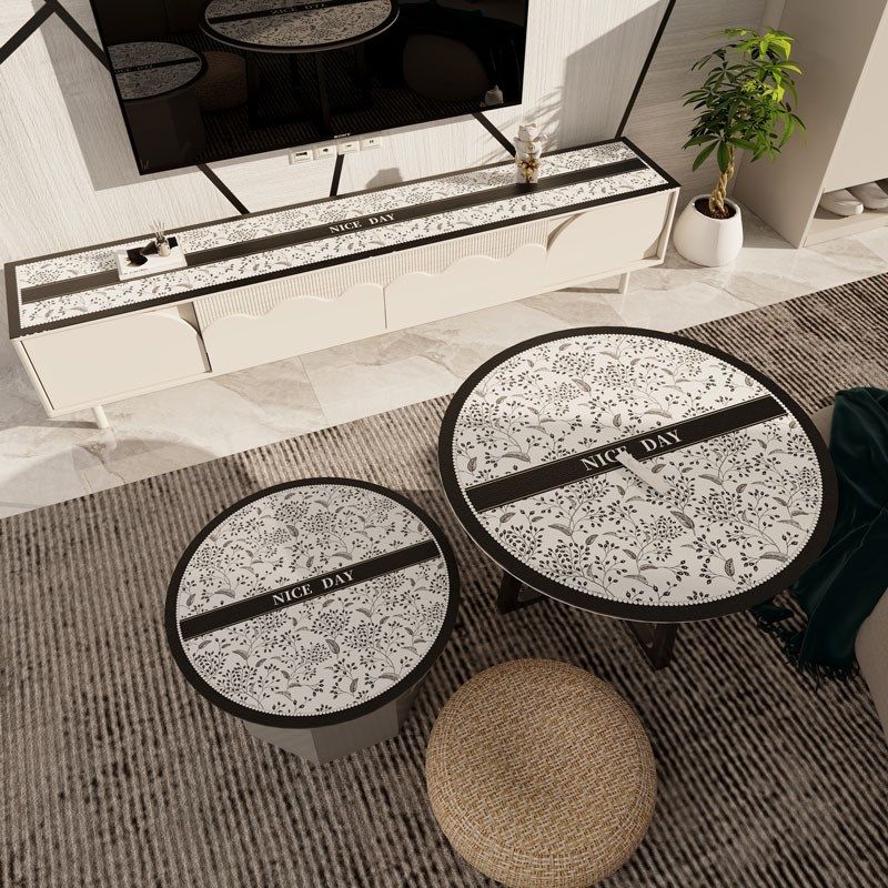 客厅茶几电视柜圆桌桌布皮革防水防油圆形餐桌桌垫长条保护垫,居家布艺,桌布,淘宝优惠券,粉丝福利购,淘宝优惠卷