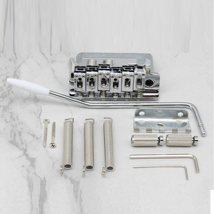 小双摇电吉他颤音琴桥 ST两点式悬浮拉弦板 美芬日芬墨芬配件