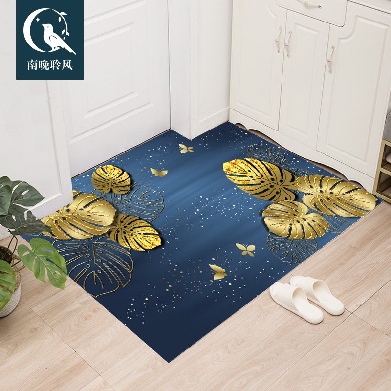 擦洗门口地垫pc进门地毯进户门铺满家用防水防滑垫子客厅门垫