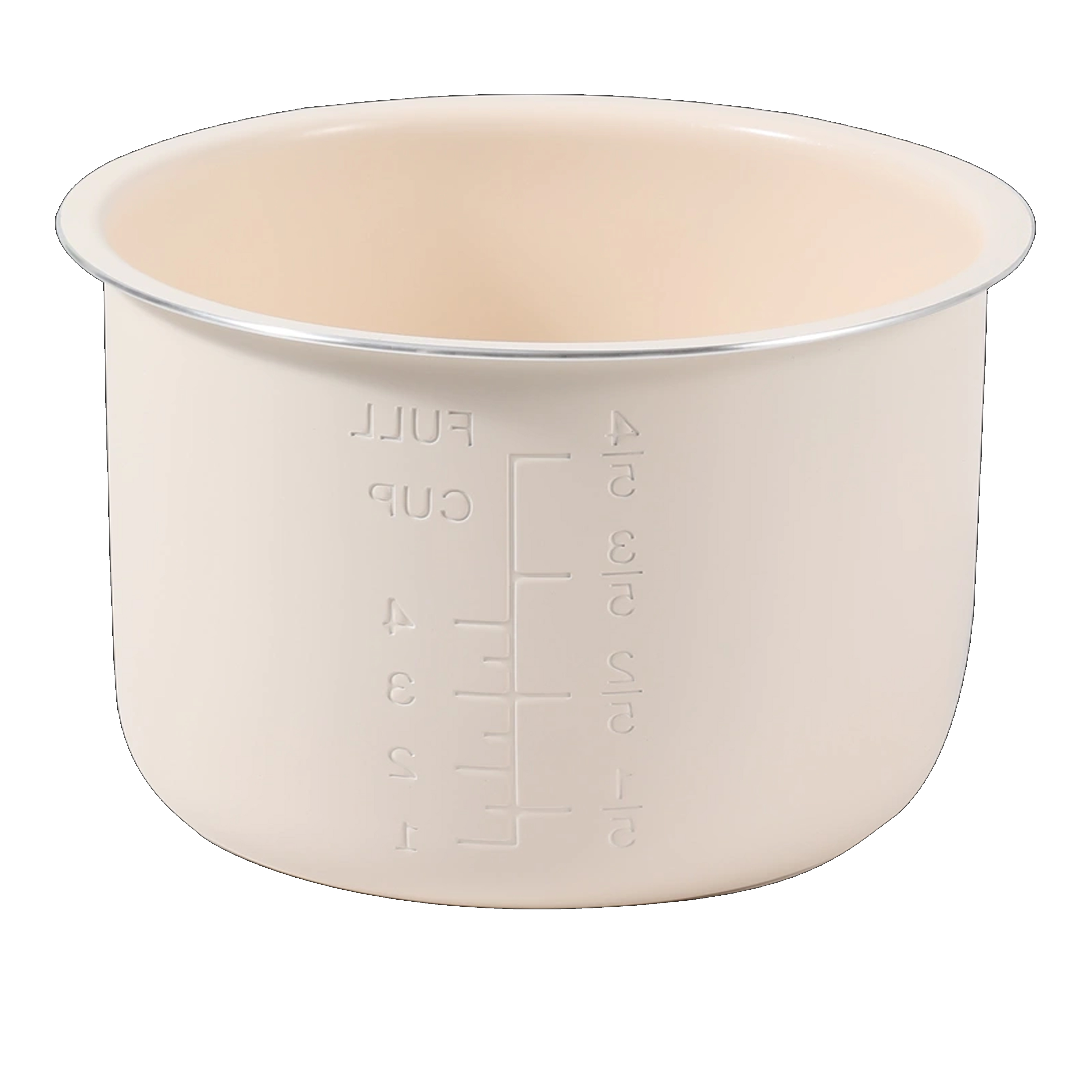 电压力锅专用内胆2-3-4-5-6L黄晶内胆麦饭石陶瓷釉内胆陶晶搪瓷胆